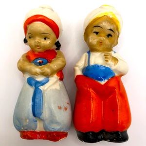 Asian Salt and Pepper Shakers Made in Japan
